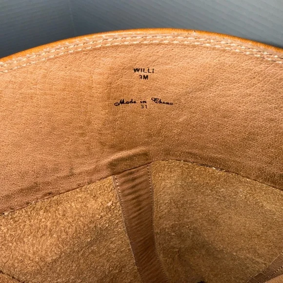 DONALD J PLINER Rustic Brown WILLI Leather Western Riding Boots 9 M - Picture 8 of 11